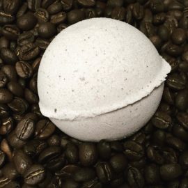 cafe au lait bath bomb