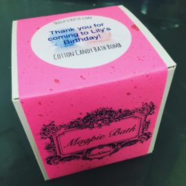 cotton candy bath bomb box