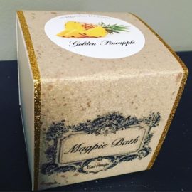 golden pineapple box