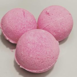 baby rose bathbombs