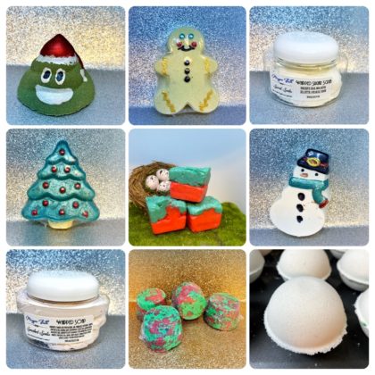 Christmas Bath Bombs
