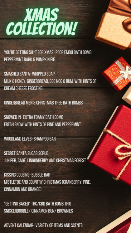 Christmas Bath Bomb Collection