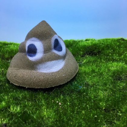 Poop Emoji Bath Bomb - Brown- Tutti Fruity